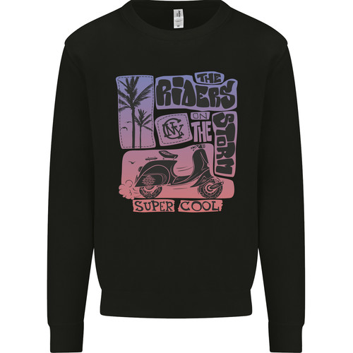Maglione felpa uomo - uomo, scooter