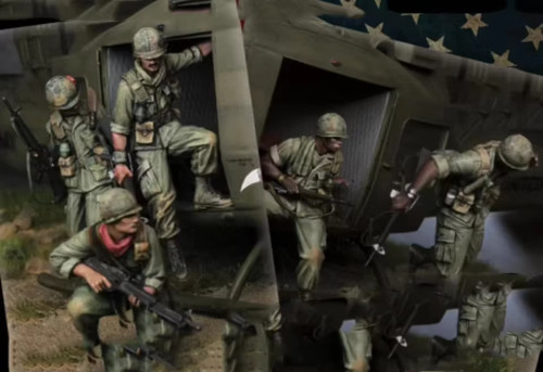 Guerra vietnam cavalieri - 1/35,